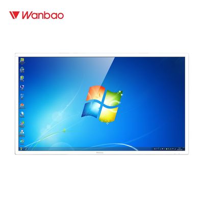 65'' Yatay Elektronik Tabela HD Wi-Fi Network Dokunmatik LCD Ekran Sorgu Makinesi