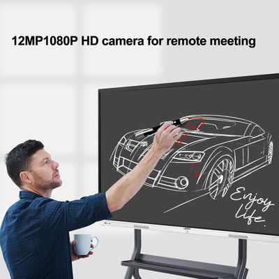 H6C 86 İnç Akıllı Panel AG Dokunmatik Ekran Okul Kullanımı İnteraktif Tahta OEM Fabrikası