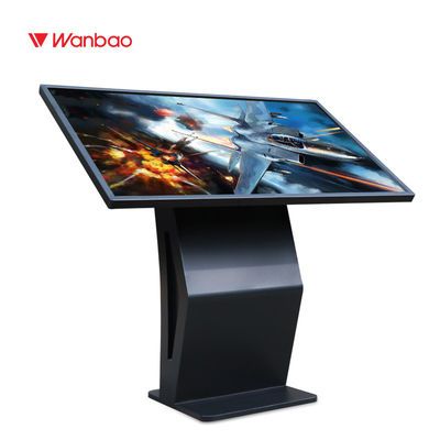 Hepsi Bir Katta Ayakta Dokunmatik Ekran Kiosk 43 İnç HD Orijinal Sabit Ekran