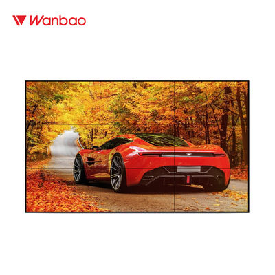 1080P TV LCD Video Duvar Panelleri Çözümü 55 İnç Süper Dar Çerçeve LED