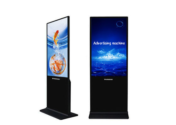 Android Yer Tipi LCD Reklamcılık Oynatıcı 43 &quot;50&quot; 55 &quot;65&quot; İsteğe Bağlı