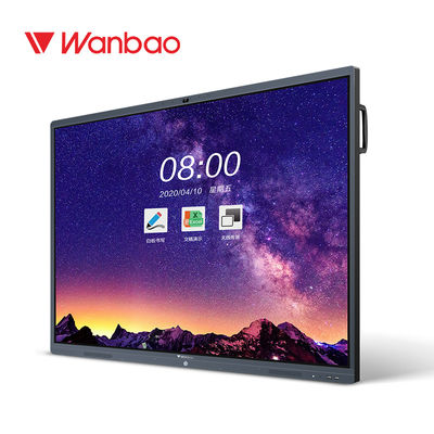 Kızılötesi LCD Akıllı Etkileşimli Beyaz Tahta 4K 75 İnç