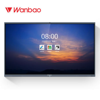 86 inç interaktif düz panel çoklu dokunmatik ekran interaktif akıllı tahta led lcd