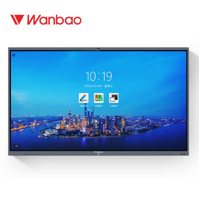 86 inç interaktif düz panel çoklu dokunmatik ekran interaktif akıllı tahta led lcd