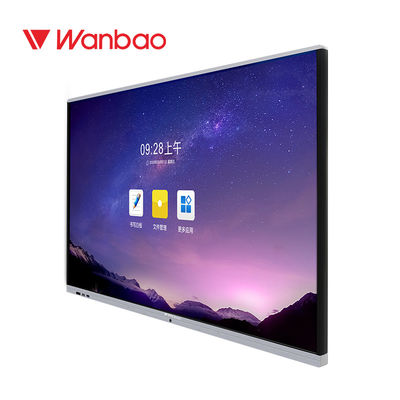 Yer Tipi Akıllı İnteraktif Beyaz Tahta Dijital Tabela 65''
