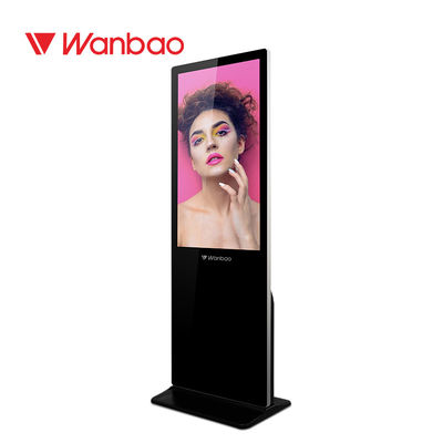 43 50 55 65 İnç Ayaklı LCD Reklam Oynatıcı OEM Android Video Ekranı