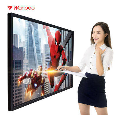 LCD IR Hepsi Bir PC Dokunmatik Ekran 43 İnç Dikili Kiosk