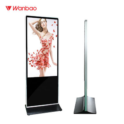 65 &quot;Dikili LCD Reklam Oyuncu Dokunmatik Ekran Kapalı LCD Dijital Tabela