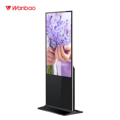 Akıllı İnteraktif Dokunmatik Ekran Kiosk 65" İnce Gövdeli İç Mekan Bağımsız