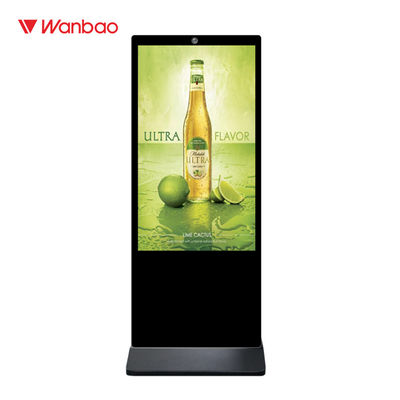 Büyük Boy Zemin Ayakta Lcd Reklam Oyuncu Etkileşimli Kiosk Dokunmatik Ekran