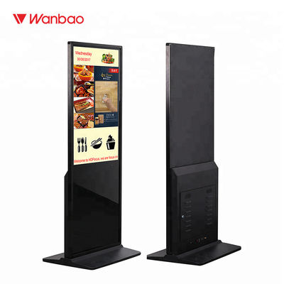 Büyük Boy Zemin Ayakta Lcd Reklam Oyuncu Etkileşimli Kiosk Dokunmatik Ekran