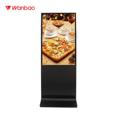 65 &quot;Dikili LCD Reklam Oyuncu Dokunmatik Ekran Kapalı LCD Dijital Tabela