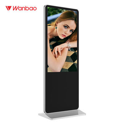 55 inç Dikili LCD Reklam Oyuncu İnteraktif Dokunmatik Ekran Kiosk