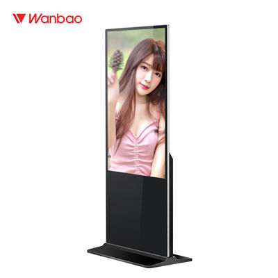 55 inç Dikili LCD Reklam Oyuncu İnteraktif Dokunmatik Ekran Kiosk