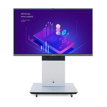 Alüminyum Alaşımlı Çerçeve Etkileşimli H8Q 75 İnç Akıllı Tahta Monitörü Ir Touch