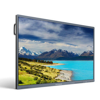 Alüminyum Alaşımlı Çerçeve Etkileşimli H8Q 75 İnç Akıllı Tahta Monitörü Ir Touch