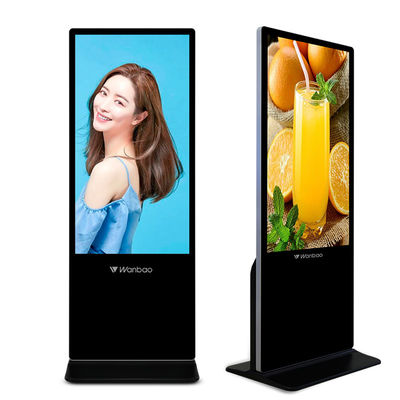 43 50 55 65 İnç Dikey Dokunmatik Ekran Totem Reklamcılık LCD Dijital Tabela Ekranı