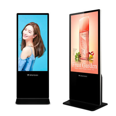 65 İnç Kapalı LCD Dijital Tabela Reklam Oyuncusu Çoklu Dil