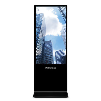 65 İnç Kapalı LCD Dijital Tabela Reklam Oyuncusu Çoklu Dil