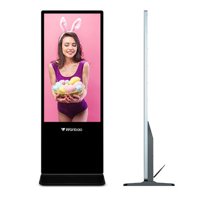 43 İnç Windows Totem Medya Oynatıcı İç Mekan Reklam Ekipmanları Dijital Tabela