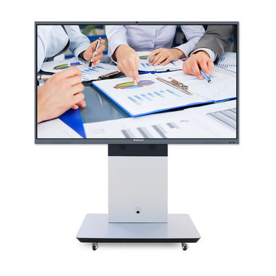 Usb İnteraktif Düz Panel Hepsi Bir Arada Toplantı / Eğitim İçin Kurumsal Beyaz Tahta 75&quot;