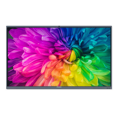 Konferans Odası Akıllı 75'' Düz Panel Dokunmatik Ekran Akıllı Tahta / TV Düz Panel Etkileşimli Beyaz Tahta