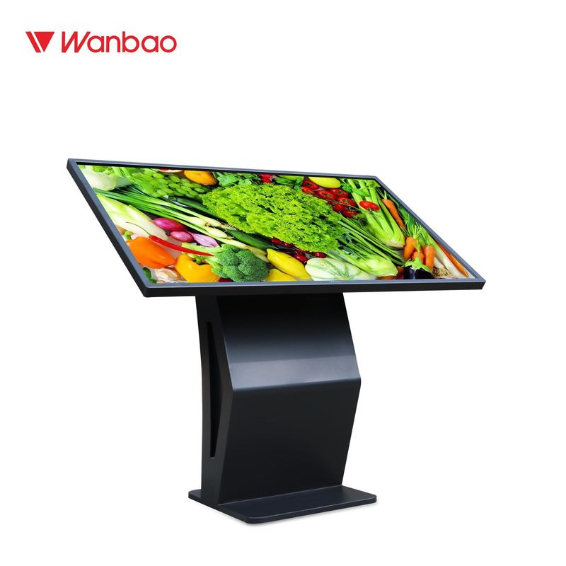 43 inç Kiosk Dokunmatik Hepsi Bir Arada Sorgu Makinesi Alışveriş Merkezi İçin LED Ekran
