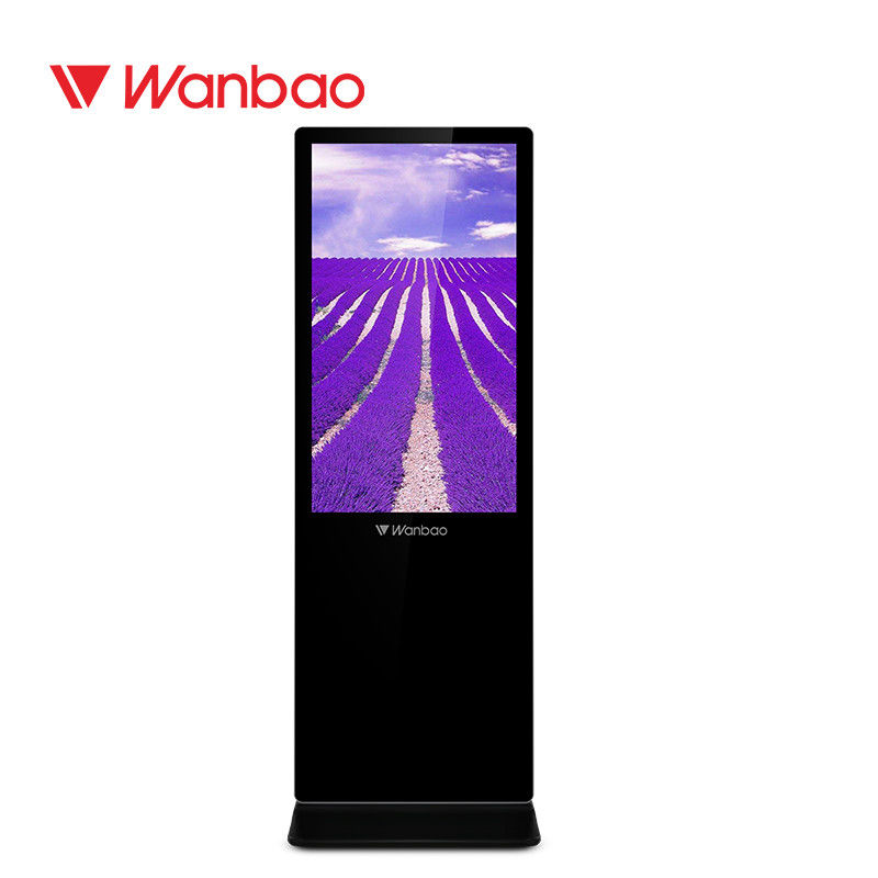 43 50 55 65 İnç Ayaklı LCD Reklam Oynatıcı OEM Android Video Ekranı