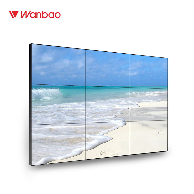 Çoklu Panel TV Duvar Ekranı 55 İnç Dokunmatik Ekran Büyük Boyutlu LCD Video Duvar