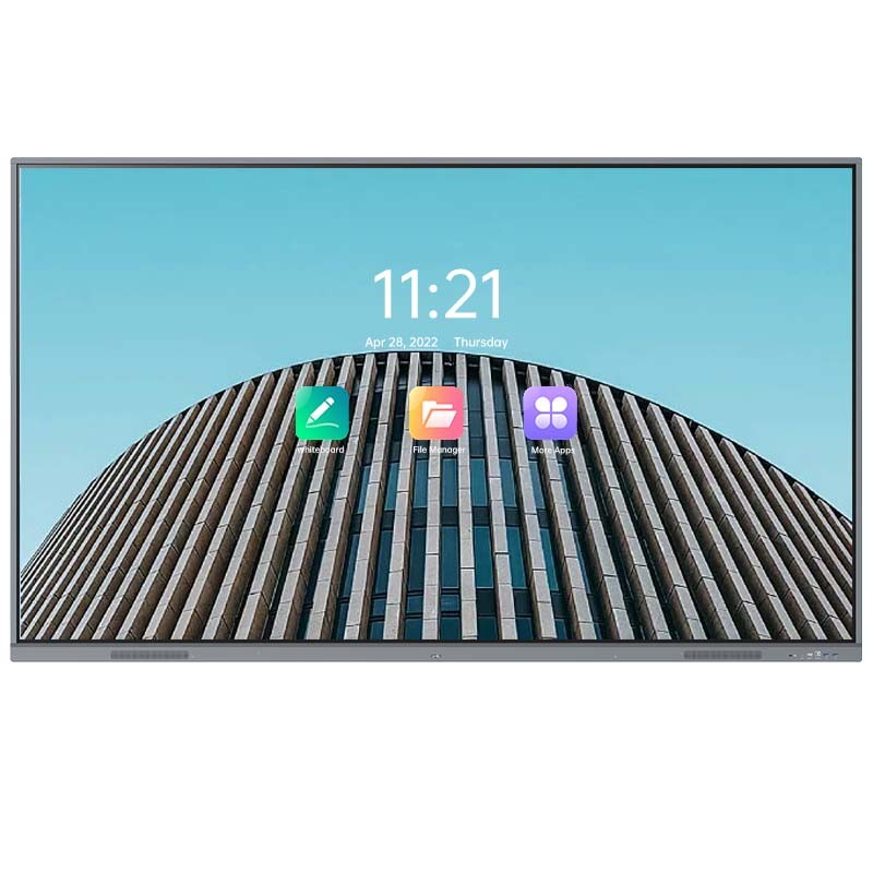 H10 75 İnç İnteraktif Düz Panel Ekran Sınıf İçin Özelleştirilmiş Dijital Kart