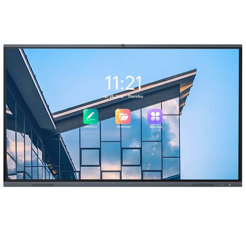 Konferans için 65 '' 4K LED Etkileşimli Ekran Beyaz Tahta Etkileşimli Tahta