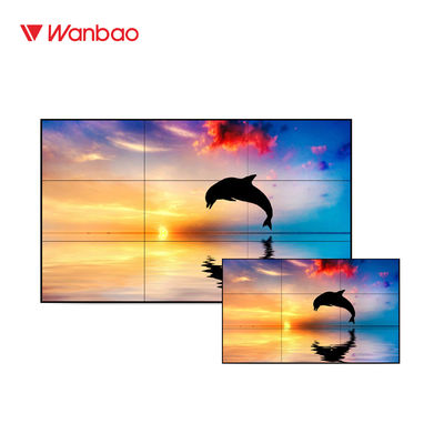 LED Arka Işık ile Dar Çerçeveli 5.3 "DID Lcd Video Duvar Ekranı
